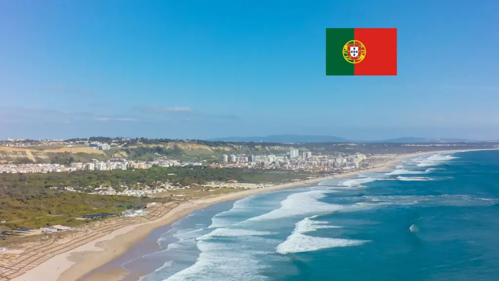 Ou faire du surf près de Lisbonne